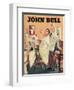 John Bull, Barbers Mens Radios Magazine, UK, 1950-null-Framed Giclee Print