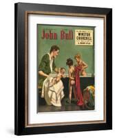 John Bull, Bathtime Magazine, UK, 1949-null-Framed Giclee Print