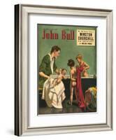 John Bull, Bathtime Magazine, UK, 1949-null-Framed Giclee Print