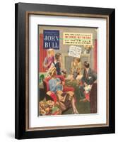 John Bull, Birthdays Magazine, UK, 1950-null-Framed Giclee Print