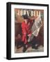 John Bull, Chelsea Pensioners Reading Newspapers Magazine, UK, 1947-null-Framed Giclee Print