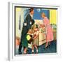 John Bull, Cooking Housewives, UK, 1950-null-Framed Giclee Print