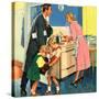 John Bull, Cooking Housewives, UK, 1950-null-Stretched Canvas