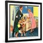 John Bull, Cooking Housewives, UK, 1950-null-Framed Giclee Print