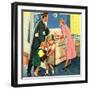 John Bull, Cooking Housewives, UK, 1950-null-Framed Giclee Print