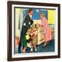 John Bull, Cooking Housewives, UK, 1950-null-Framed Giclee Print