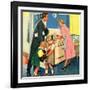 John Bull, Cooking Housewives, UK, 1950-null-Framed Giclee Print