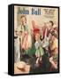 John Bull, Cooking Pancakes Magazine, UK, 1950-null-Framed Stretched Canvas