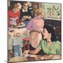 John Bull, Cooking Rugby Tea Girlfriends Baking Magazine, UK, 1956-null-Mounted Premium Giclee Print