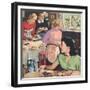 John Bull, Cooking Rugby Tea Girlfriends Baking Magazine, UK, 1956-null-Framed Giclee Print