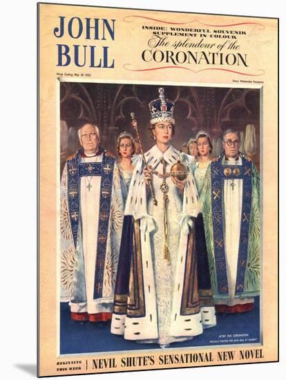 John Bull, Coronation Queen Elizabeth Womens, UK, 1953-null-Mounted Giclee Print