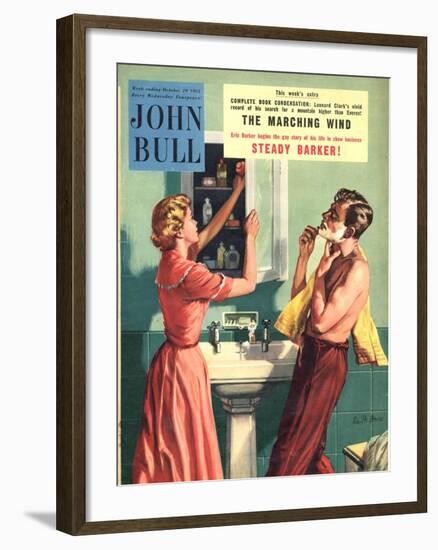 John Bull, Couples Bathrooms Magazine, UK, 1955-null-Framed Giclee Print