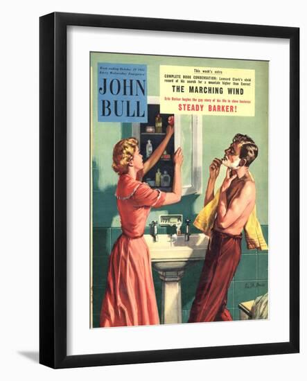 John Bull, Couples Bathrooms Magazine, UK, 1955-null-Framed Giclee Print