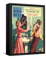 John Bull, Couples Bathrooms Magazine, UK, 1955-null-Framed Stretched Canvas