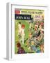 John Bull, Cricket Children Magazine, UK, 1950-null-Framed Giclee Print