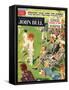 John Bull, Cricket Children Magazine, UK, 1950-null-Framed Stretched Canvas