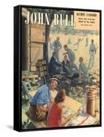John Bull, Cricket Magazine, UK, 1948-null-Framed Stretched Canvas
