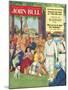 John Bull, Cricket Magazine, UK, 1950-null-Mounted Giclee Print