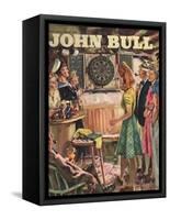 John Bull, Darts Magazine, UK, 1946-null-Framed Stretched Canvas