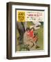 John Bull, Dating Parks Benches Magazine, UK, 1950-null-Framed Giclee Print