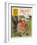 John Bull, Dating Parks Benches Magazine, UK, 1950-null-Framed Giclee Print