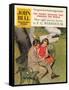 John Bull, Dating Parks Benches Magazine, UK, 1950-null-Framed Stretched Canvas