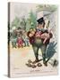 John Bull Depicting Foreign Affairs-null-Stretched Canvas