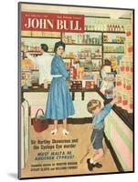 John Bull, Disasters Shopping Magazine, UK, 1950-null-Mounted Giclee Print