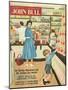 John Bull, Disasters Shopping Magazine, UK, 1950-null-Mounted Giclee Print