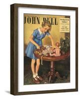 John Bull, Dressmaking Hobbies Magazine, UK, 1949-null-Framed Giclee Print