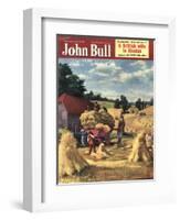 John Bull, Farming Harvesting Magazine, UK, 1951-null-Framed Giclee Print