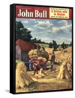 John Bull, Farming Harvesting Magazine, UK, 1951-null-Framed Stretched Canvas