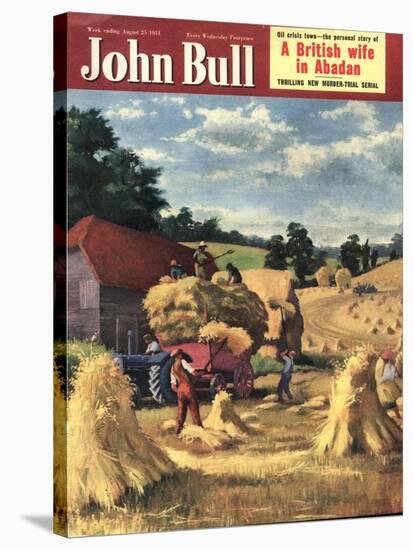 John Bull, Farming Harvesting Magazine, UK, 1951-null-Stretched Canvas