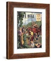 John Bull, Farming Hops Magazine, UK, 1948-null-Framed Giclee Print