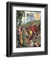 John Bull, Farming Hops Magazine, UK, 1948-null-Framed Giclee Print