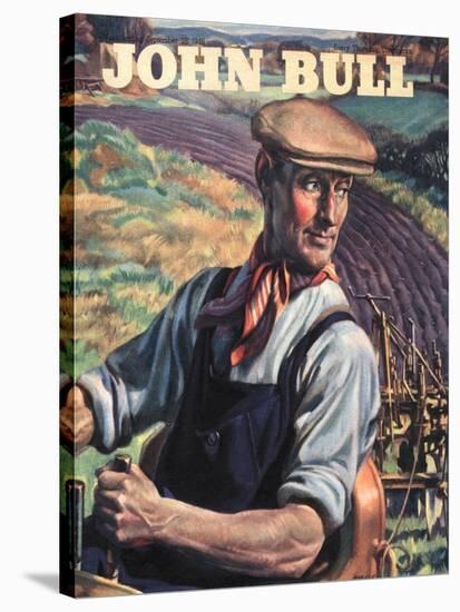 John Bull, Farming Tractors Magazine, UK, 1946-null-Stretched Canvas