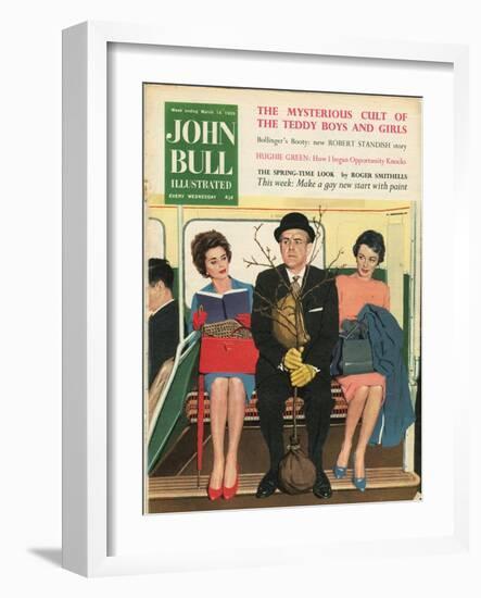 John Bull, Gents Routemasters Magazine, UK, 1950-null-Framed Giclee Print