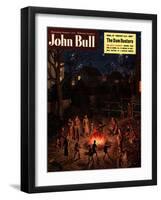 John Bull, Guy Fawkes Fireworks Bonfires Magazine, UK, 1951-null-Framed Giclee Print