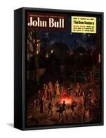John Bull, Guy Fawkes Fireworks Bonfires Magazine, UK, 1951-null-Framed Stretched Canvas