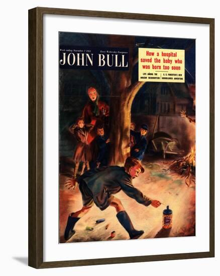 John Bull, Guy Fawkes Fireworks Magazine, UK, 1953-null-Framed Giclee Print