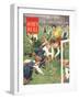 John Bull, Hockey Magazine, UK, 1953-null-Framed Giclee Print