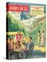 John Bull, Holiday Alpine Mountains Magazine, UK, 1950-null-Stretched Canvas