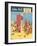 John Bull, Holiday Beaches, Punch and Judy Puppets Magazine, UK, 1950-null-Framed Giclee Print