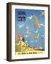 John Bull, Holiday Beaches Seagulls Magazine, UK, 1953-null-Framed Giclee Print