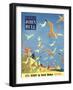 John Bull, Holiday Beaches Seagulls Magazine, UK, 1953-null-Framed Giclee Print