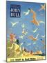 John Bull, Holiday Beaches Seagulls Magazine, UK, 1953-null-Mounted Giclee Print