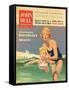 John Bull, Holiday Swimming Lessons Magazine, UK, 1950-null-Framed Stretched Canvas