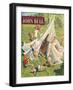 John Bull, Holiday Tents Camping Accidents Disasters Magazine, UK, 1950-null-Framed Giclee Print