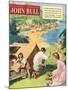 John Bull, Holiday Tents Camping Beaches Seaside Magazine, UK, 1950-null-Mounted Giclee Print