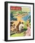 John Bull, Holiday Tents Camping Beaches Seaside Magazine, UK, 1950-null-Framed Giclee Print